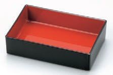 BAKUNOUSHI BENTO BONTO BOX 1 מחיצת בינוני אדום פנימי [16.2 x 10.8 x 4 סמ] ABS Resin Restaurant